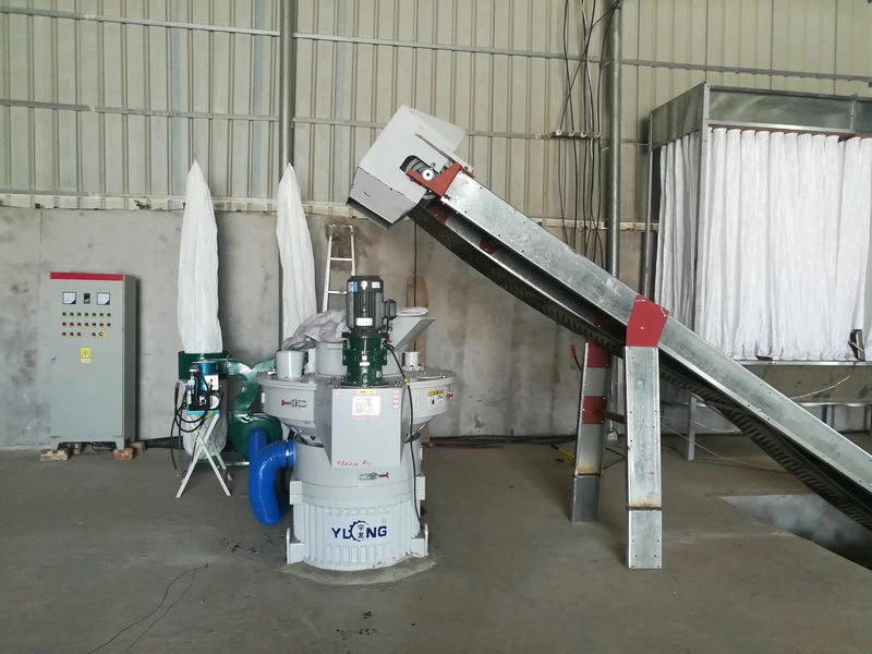 1-2 Tons Wood Pellet Making Line Pellet Machine