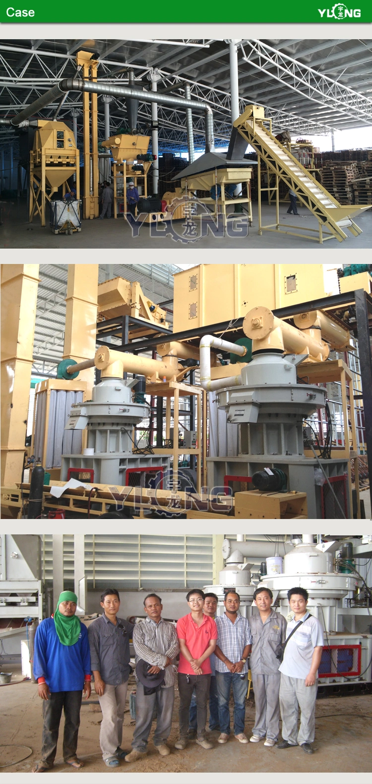 3-4t/H Biomass Wood Sawdust Pellet Making Machine